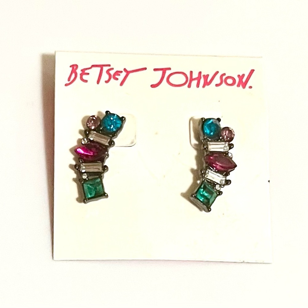 Betsey Johnson Threader Earrings NWT
